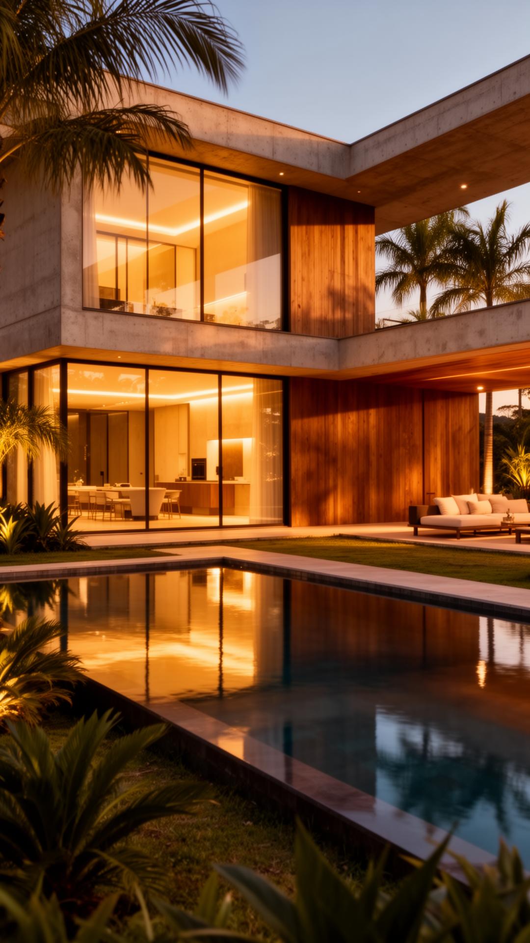 Casa de alto padrão construída pela EMPIRE em condomínio fechado em Cuiabá